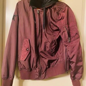 Madden girl women’s bomber jacket